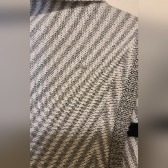 Dynamite Gray&White Geometric Print Sleevless Cardigan Size XS-S - Picture 5 of 5